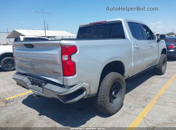 3GCUYEED4MG249096 2021 CHEVROLET SILVERADO Silver Rear right