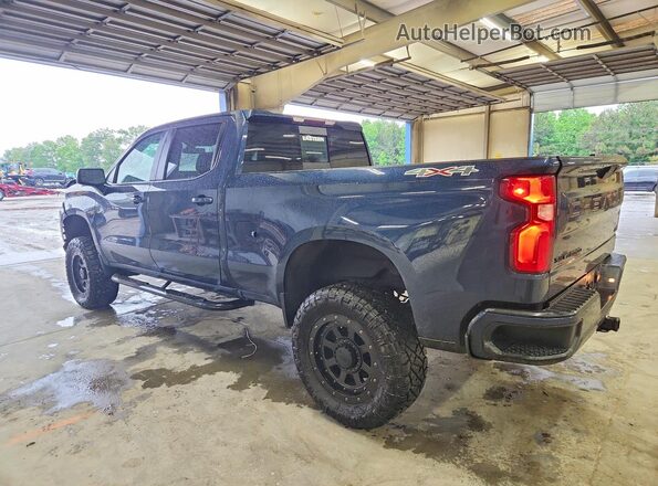 3GCUYEED5LG304606 2020 CHEVROLET SILVERADO Синий Задняя левая четверть
