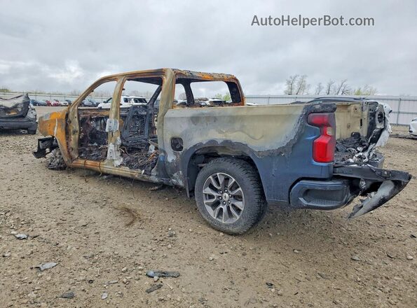 3GCUYEED5LG454604 2020 CHEVROLET SILVERADO Blue Հետևի ձախ