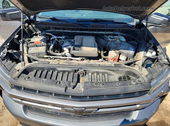 3GCUYEET6MG202062 2021 CHEVROLET SILVERADO Серый Вид задней части салона