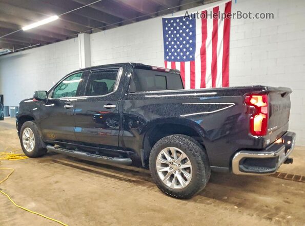 3GCUYGED6KG109916 2019 CHEVROLET SILVERADO Черный Задняя левая четверть