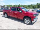 2021 Chevrolet Silverado 1500 4wd  Short Bed Ltz Red vin: 3GCUYGED8MG408679