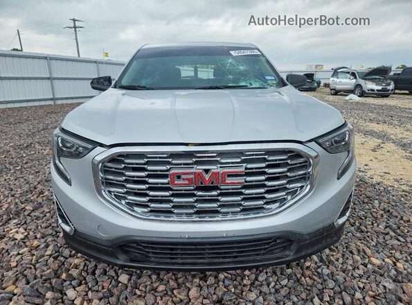 3GKALLEV3JL251461 2018 GMC TERRAIN Серебряный Вид спереди
