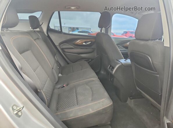3GKALLEV3JL251461 2018 GMC TERRAIN Серебряный Вид задней части салона