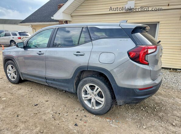 3GKALMEG0RL359734 2024 GMC TERRAIN Silver Tył lewy