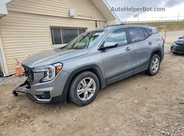 3GKALMEG0RL359734 2024 GMC TERRAIN Silver Przód lewy