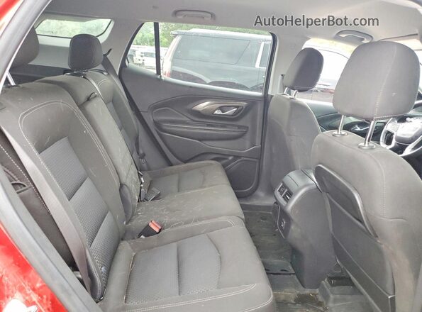 3GKALMEG1PL254813 2023 GMC TERRAIN Красный Вид задней части салона