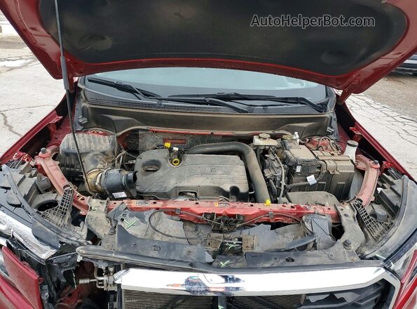 3GKALMEG1PL254813 2023 GMC TERRAIN Красный Вид подкапотного пространства