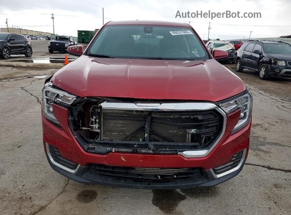 3GKALMEG1PL254813 2023 GMC TERRAIN Красный Вид спереди