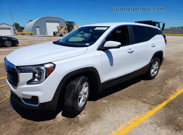3GKALMEG1RL359449 2024 GMC TERRAIN Белый Передняя левая четверть