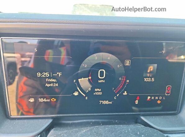 3GKALMEG1TL265935 2026 GMC TERRAIN Белый Вид щитка приборов