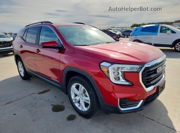 3GKALMEG2RL358746 2024 GMC TERRAIN Red Przód prawy
