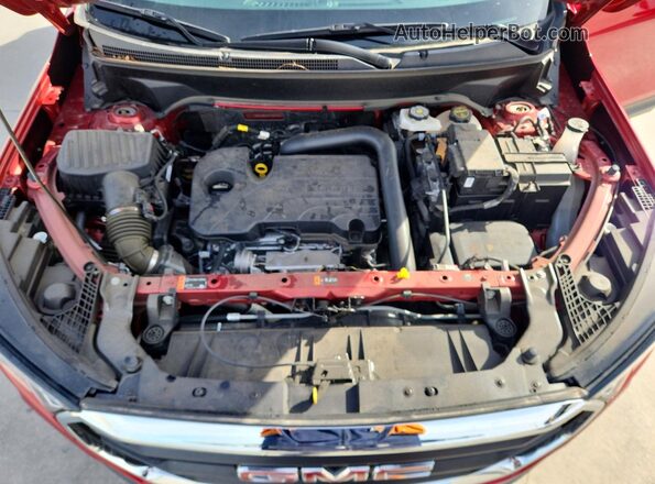 3GKALMEG2RL358746 2024 GMC TERRAIN Red Widok wnętrza z tyłu