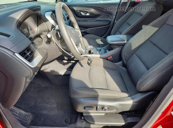 3GKALMEG2RL358746 2024 GMC TERRAIN Red Widok wnętrza z przodu