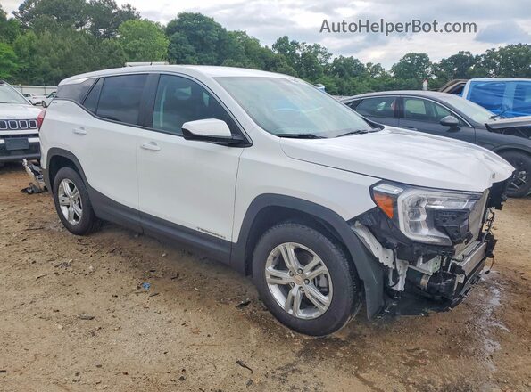 3GKALMEG3RL352163 2024 GMC TERRAIN White Передня права чверть