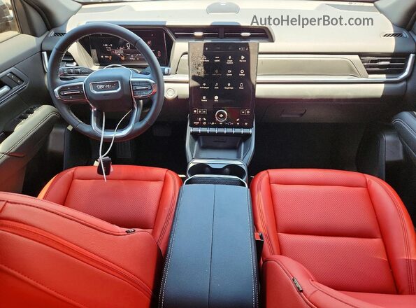 3GKALMEG9TL322687 2026 GMC TERRAIN Черный Вид панели приборов