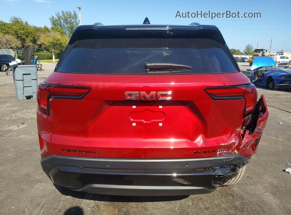 3GKALMEGXTL367301 2026 GMC TERRAIN Красный Вид сзади