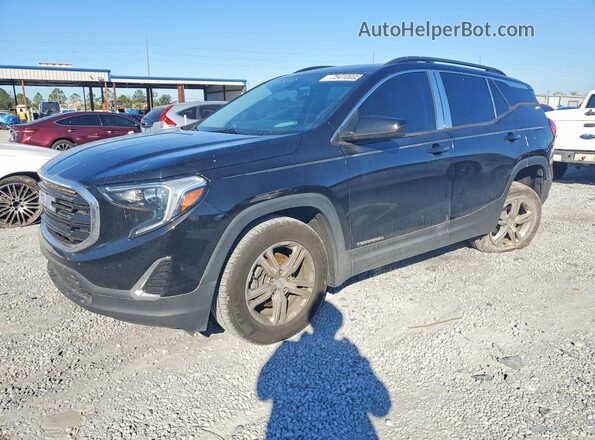 3GKALMEV0KL267186 2019 GMC TERRAIN Black Przód lewy
