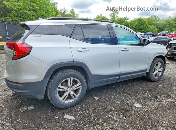 3GKALMEV0LL319238 2020 GMC TERRAIN Silver Trasero derecho