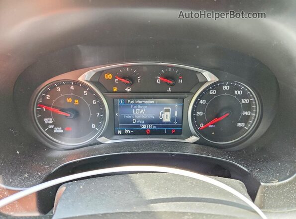 3GKALMEV0LL319238 2020 GMC TERRAIN Silver Vista del cuadro de instrumentos