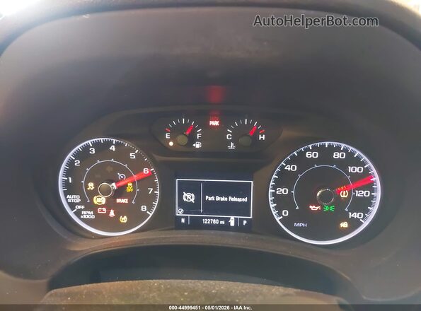 3GKALMEV1JL362273 2018 GMC TERRAIN Белый Вид задних сидений