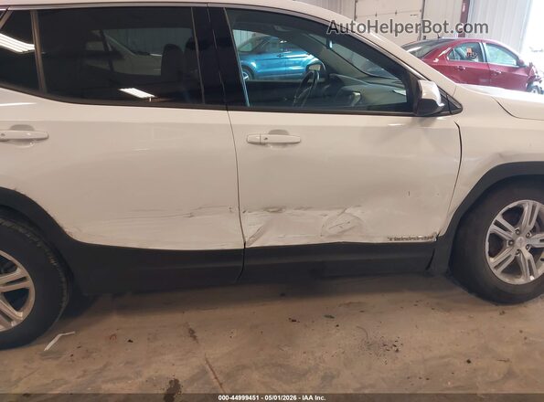 3GKALMEV1JL362273 2018 GMC TERRAIN Белый Вид спереди