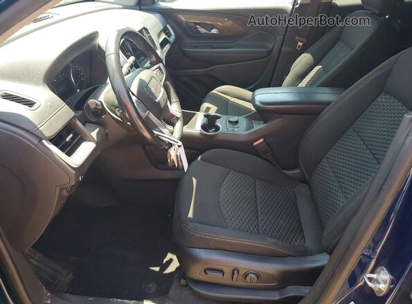 3GKALMEV1LL101907 2020 GMC TERRAIN Синий Вид салона спереди