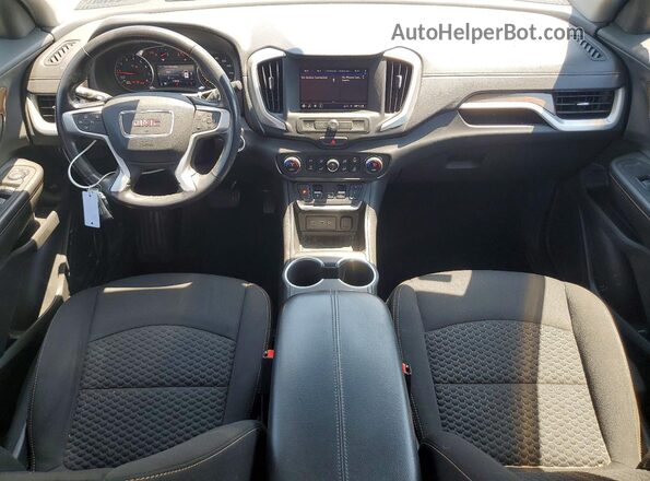 3GKALMEV1LL101907 2020 GMC TERRAIN Синий Вид панели приборов