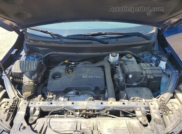 3GKALMEV1LL101907 2020 GMC TERRAIN Синий Вид подкапотного пространства