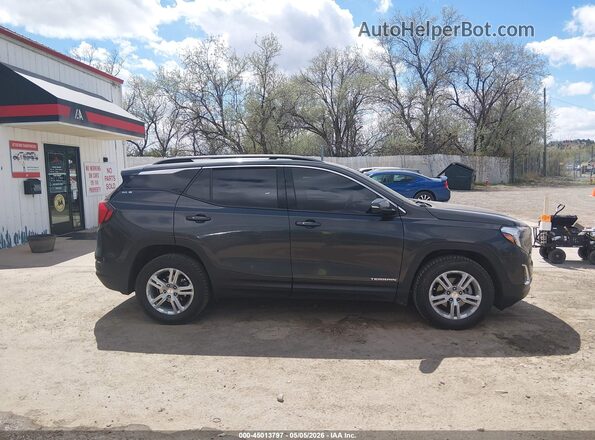 3GKALMEV1LL208794 2020 GMC TERRAIN Серый Вид задней части салона