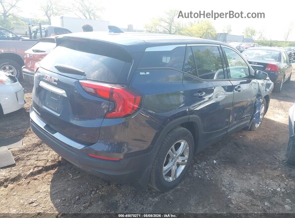 3GKALMEV2KL109402 2019 GMC TERRAIN Dark Blue Задняя правая четверть