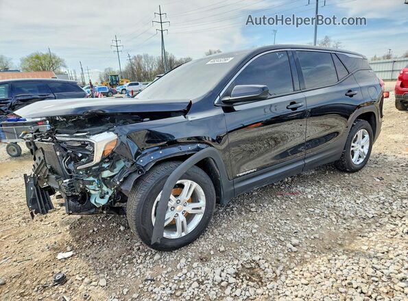 3GKALMEV2KL360906 2019 GMC TERRAIN Black Передня ліва чверть