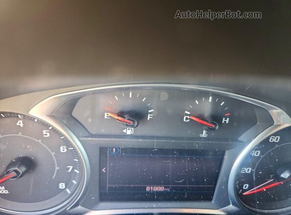 3GKALMEV2LL308189 2020 GMC TERRAIN Gray Սարքավորումների վահանակի տեսք