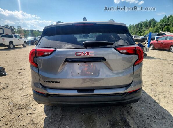 3GKALMEV2LL308189 2020 GMC TERRAIN Gray Հետևի տեսք