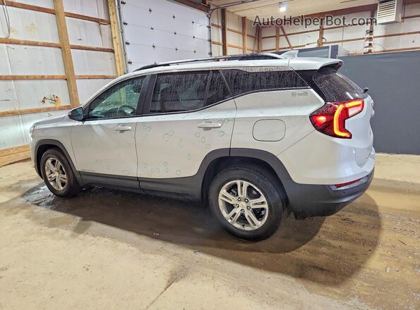 3GKALMEV2NL120923 2022 GMC TERRAIN Серебряный Задняя левая четверть