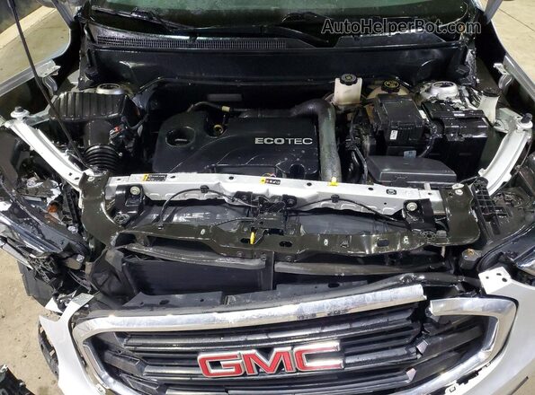 3GKALMEV3JL225027 2018 GMC TERRAIN Серебряный Вид подкапотного пространства