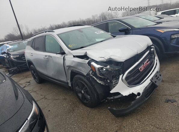 3GKALMEV3JL225027 2018 GMC TERRAIN Серебряный 