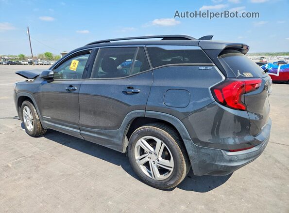3GKALMEV3JL309252 2018 GMC TERRAIN Gray Trasero izquierdo