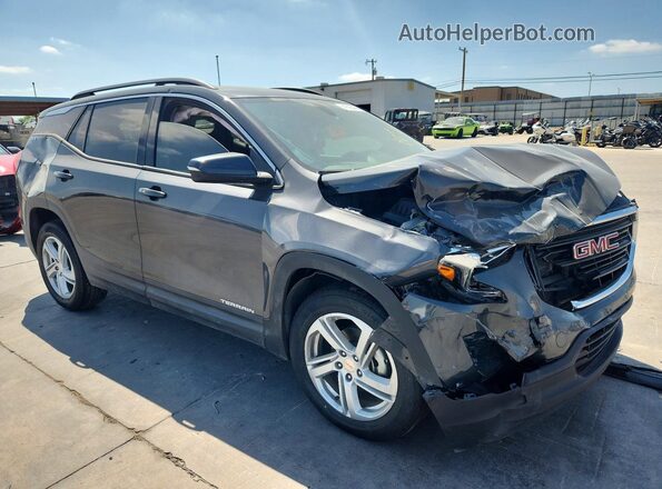 3GKALMEV3JL309252 2018 GMC TERRAIN Gray Delantero derecho