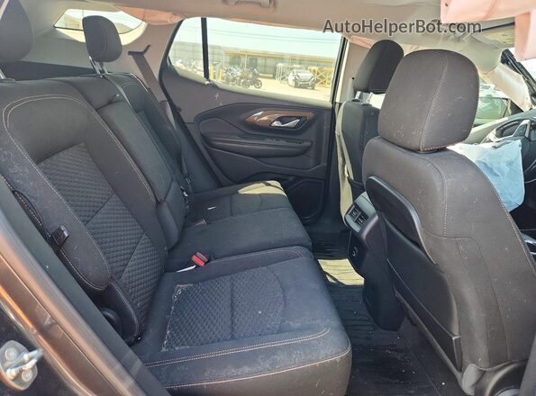 3GKALMEV3JL309252 2018 GMC TERRAIN Gray Vista interior trasera