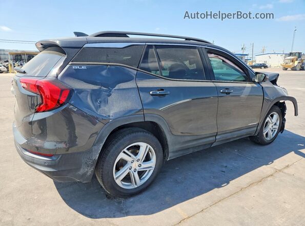 3GKALMEV3JL309252 2018 GMC TERRAIN Gray Trasero derecho