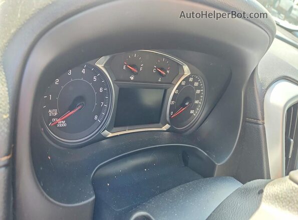 3GKALMEV3KL295080 2019 GMC TERRAIN Белый Вид щитка приборов