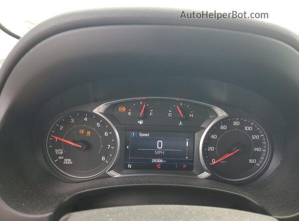 3GKALMEV3KL367928 2019 GMC TERRAIN Черный Вид щитка приборов