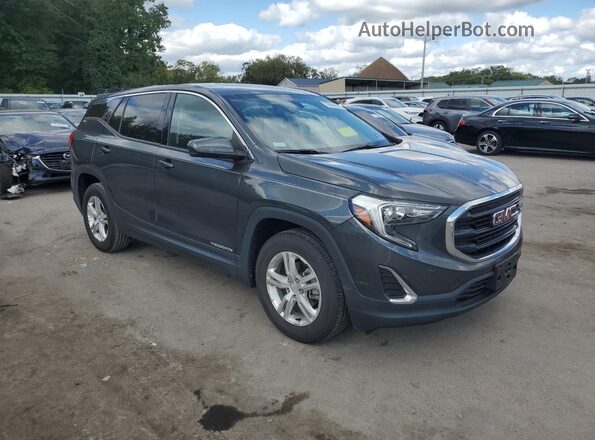 3GKALMEV3KL367928 2019 GMC TERRAIN Черный Передняя правая четверть