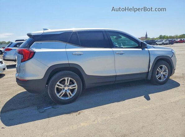 3GKALMEV3LL154138 2020 GMC TERRAIN Silver Trasero derecho