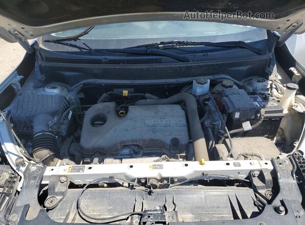 3GKALMEV3LL154138 2020 GMC TERRAIN Silver Vista del compartimento del motor