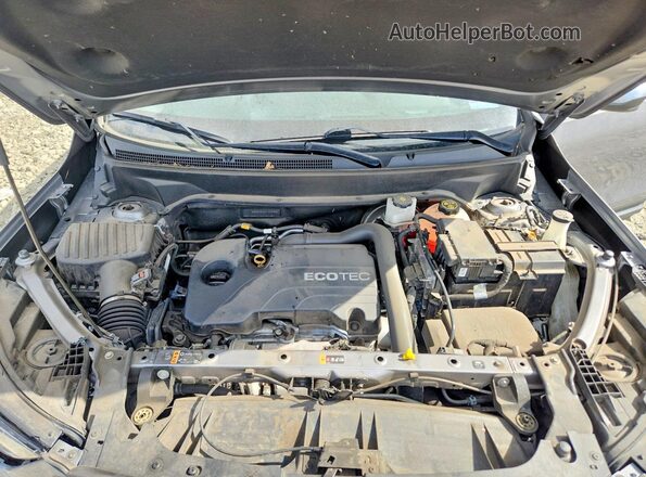 3GKALMEV4LL103490 2020 GMC TERRAIN Gray Vista del compartimento del motor