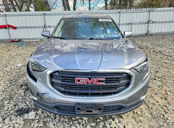 3GKALMEV4LL103490 2020 GMC TERRAIN Gray Vista frontal