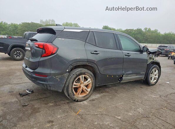 3GKALMEV4LL130446 2020 GMC TERRAIN Gray Trasero derecho