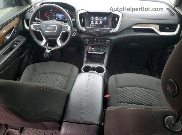 3GKALMEV4LL130446 2020 GMC TERRAIN Gray Vista del salpicadero